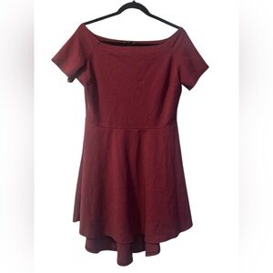 Sarin Mathews Red Cocktail Dress ~ Size XXL (1015)